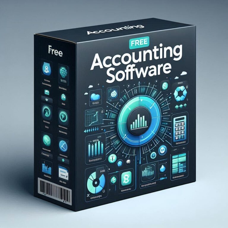 Book cover with the title Accounting Software