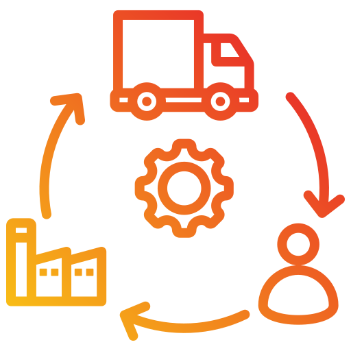 Supply Chain Management ICON IMAGE
