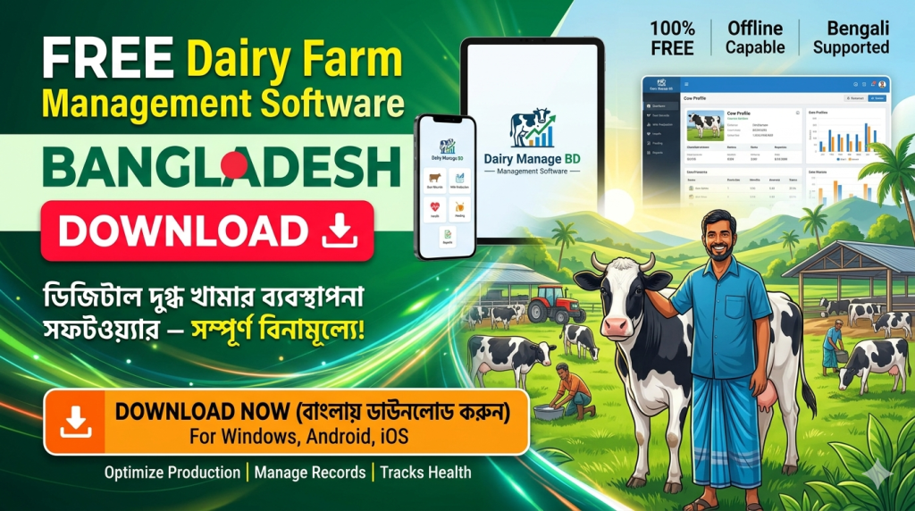 Free Dairy Farm Management Software Bangladesh Download image