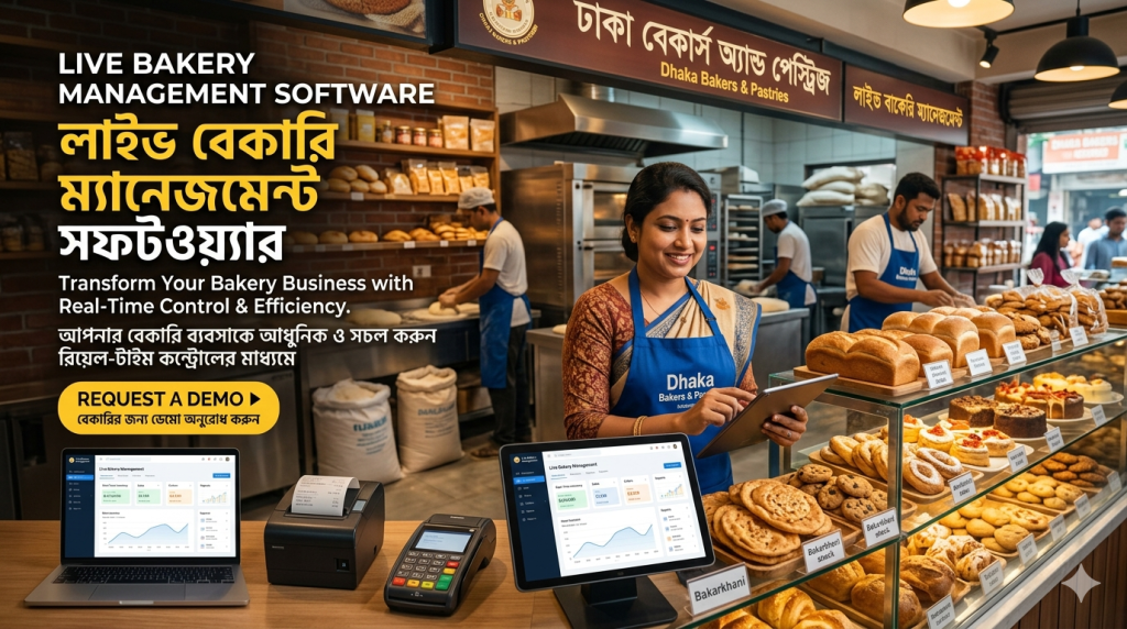 Live Bakery Management Software image