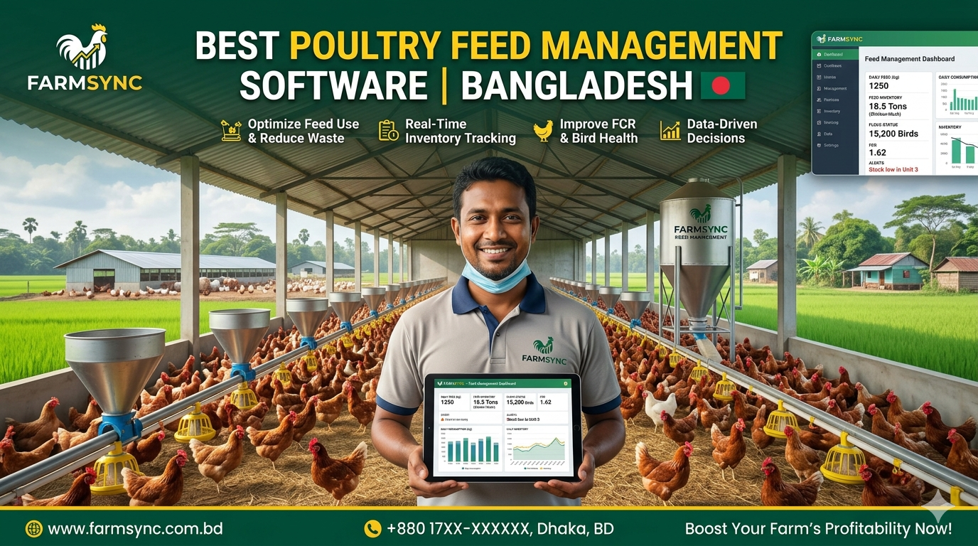 Best Poultry Feed Management Software Bangladesh image